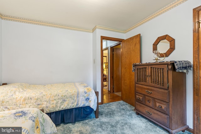 12810 Kending Ln, Clear Spring, MD 21722 - carpeted bedroom featuring ornamental molding