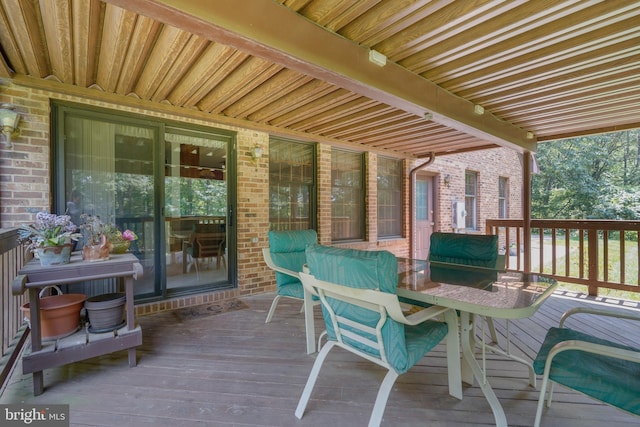12810 Kending Ln, Clear Spring, MD 21722 - view of wooden deck