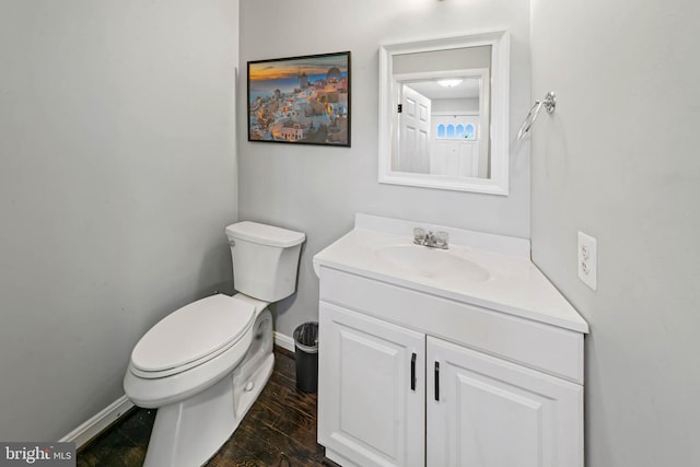 9946 Canvasback Way, Damascus, MD 20872 - half bath with vanity and wood finished floors