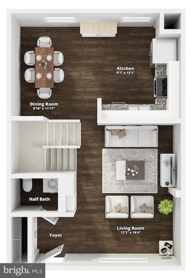 9946 Canvasback Way, Damascus, MD 20872 - view of home floor plan