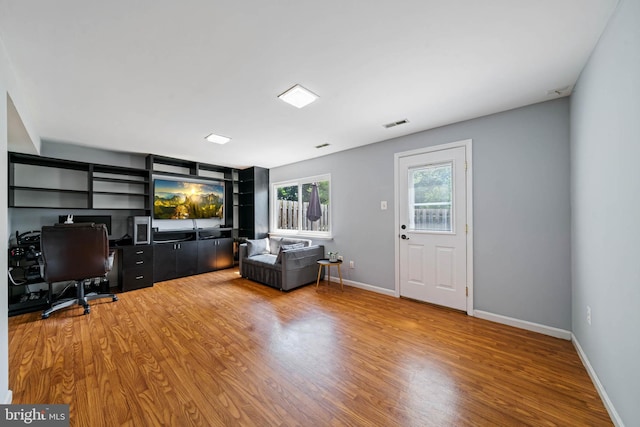 9946 Canvasback Way, Damascus, MD 20872 - office area with wood finished floors and baseboards