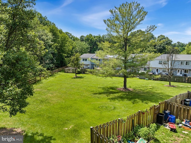 9946 Canvasback Way, Damascus, MD 20872 - fenced backyard with a residential view