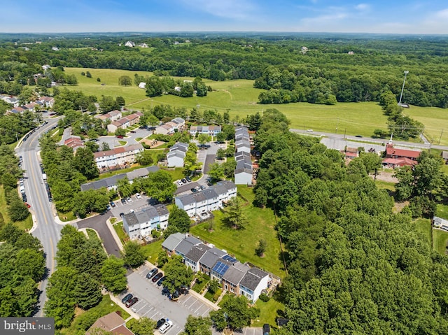 9946 Canvasback Way, Damascus, MD 20872 - aerial view of residential area with a heavily wooded area
