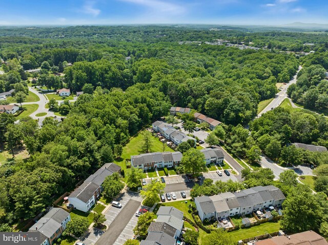 9946 Canvasback Way, Damascus, MD 20872 - aerial view of a forest