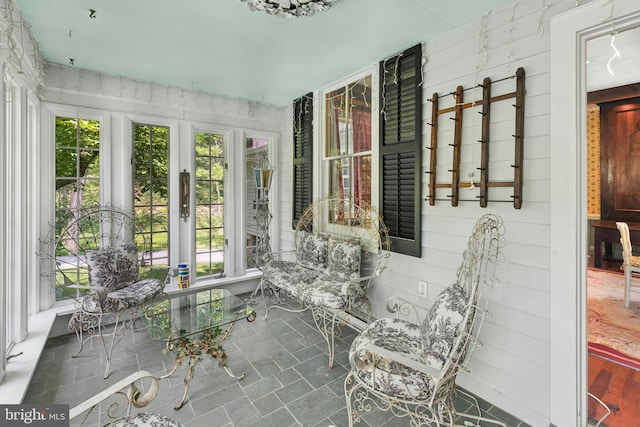 282 Crabapple Ln, East Stroudsburg, PA 18302 - sunroom featuring french doors