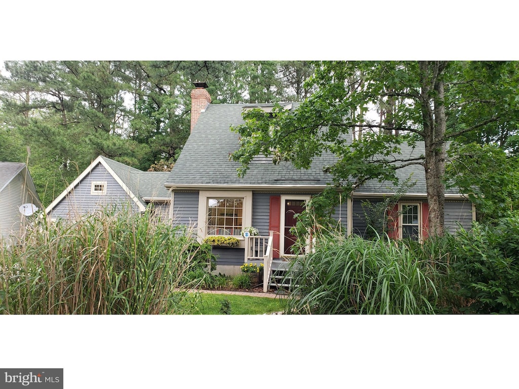 6 Quincy Ct, Ocean Pines, MD 21811 - cape cod house with a chimney