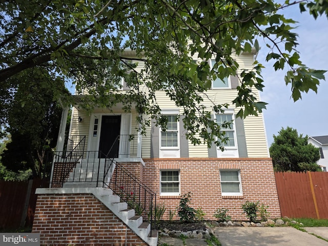 6529 Huntshire Dr, Elkridge, MD 21075 - view of front facade featuring brick siding