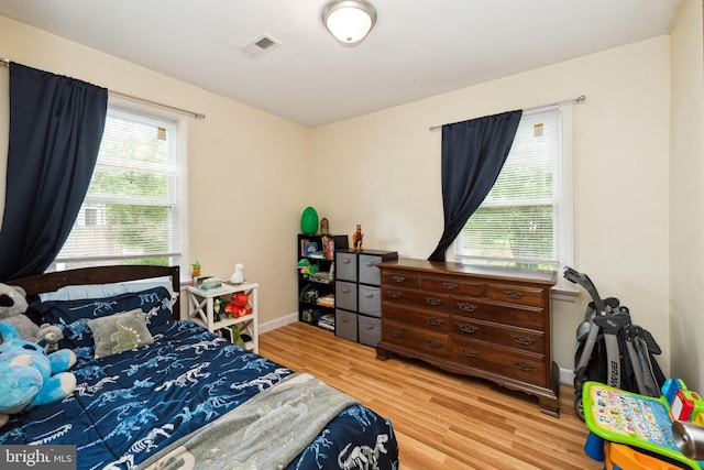 104 N Beech Ave, Highland Springs, VA 23075 - bedroom featuring wood finished floors