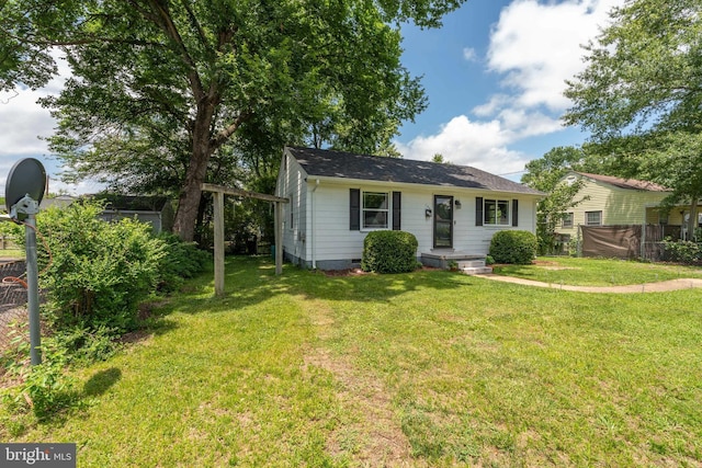 104 N Beech Ave, Highland Springs, VA 23075 - view of front of property featuring crawl space