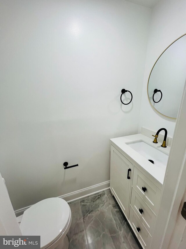 6610 N Smedley St, Philadelphia, PA 19126 - bathroom with vanity and marble look tiles