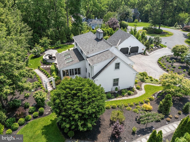 4704 Sweetbriar Cir, Emmaus, PA 18049 - aerial view of property and surrounding area
