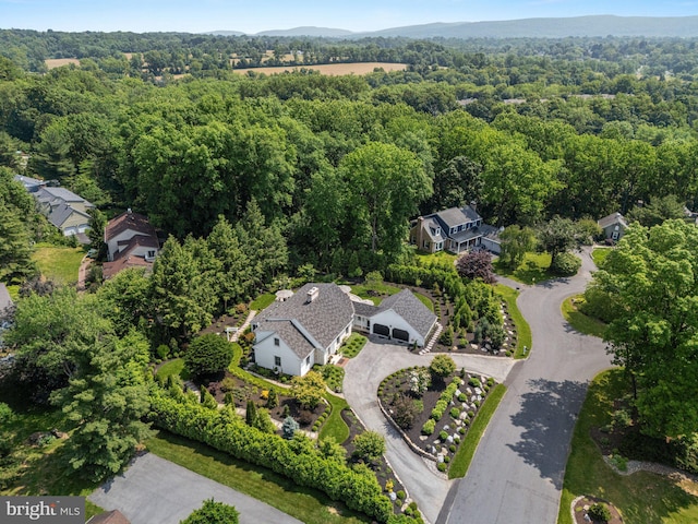 4704 Sweetbriar Cir, Emmaus, PA 18049 - aerial view of property and surrounding area featuring a forest