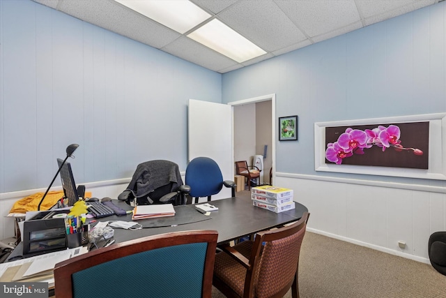 119 S Easton Rd, Glenside, PA 19038 - carpeted office space with a decorative wall