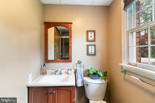 848 Rapp Rd, Howard, PA 16841 - bathroom with vanity and a drop ceiling