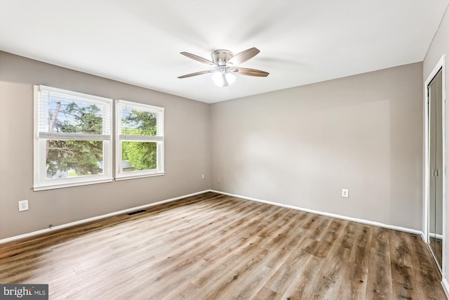12 Bantry Ct, Waldorf, MD 20602 - unfurnished room featuring ceiling fan and wood finished floors