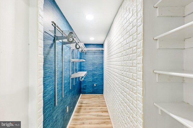 12 Bantry Ct, Waldorf, MD 20602 - hallway featuring wood finished floors and recessed lighting