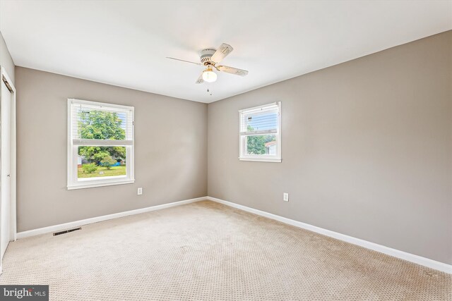 12 Bantry Ct, Waldorf, MD 20602 - spare room with a ceiling fan and light colored carpet