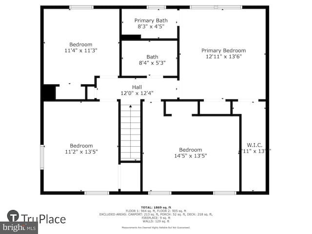 12 Bantry Ct, Waldorf, MD 20602 - view of floor plan / room layout