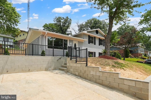 7306 Gavin St, Hyattsville, MD 20784 - tri-level home featuring brick siding
