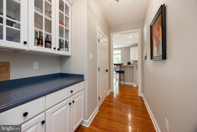 1568 Tattersall, West Chester, PA 19380 - hall featuring wood finished floors and recessed lighting