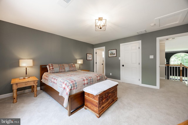 1568 Tattersall, West Chester, PA 19380 - bedroom with light carpet and baseboards