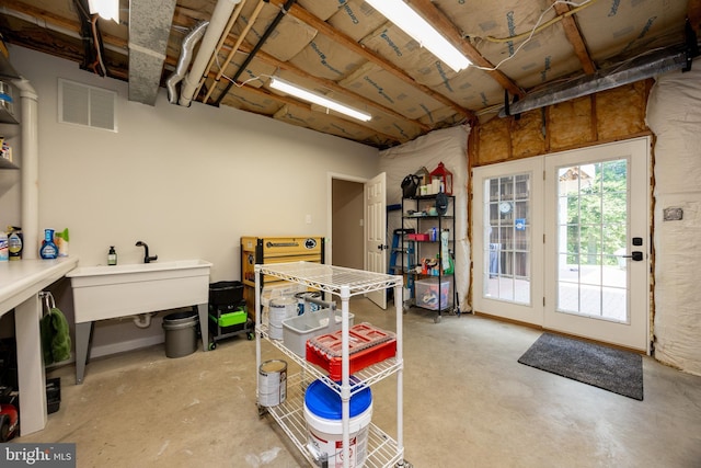 1568 Tattersall, West Chester, PA 19380 - below grade area featuring a sink