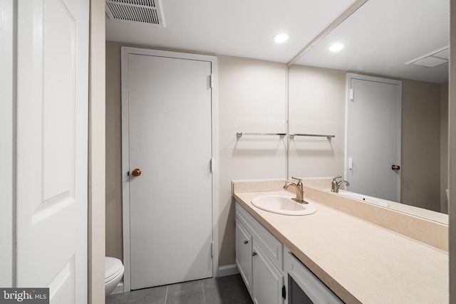 112 Oxley Ct, Newtown Square, PA 19073 - bathroom with vanity and tile patterned flooring