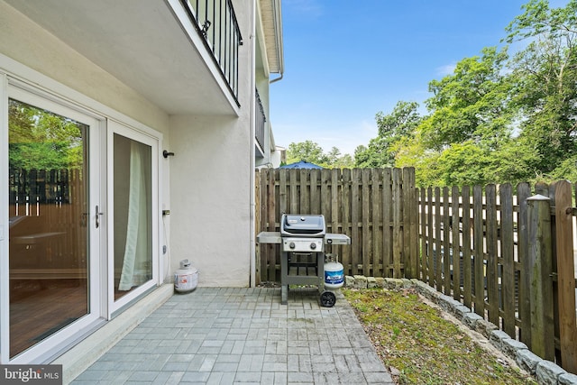 112 Oxley Ct, Newtown Square, PA 19073 - view of patio / terrace with a grill