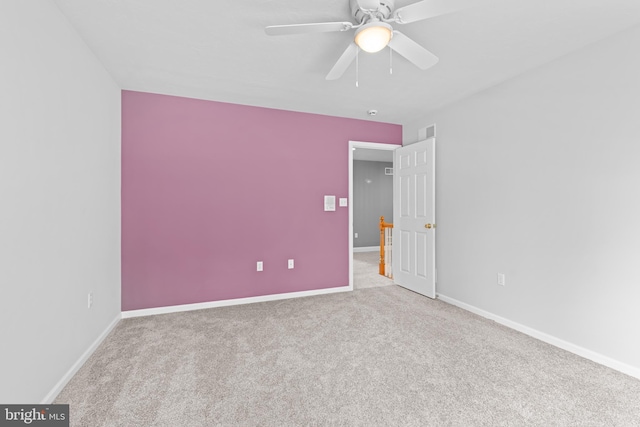 501 Bald Eagle Ct, Lancaster, PA 17601 - unfurnished bedroom with carpet flooring and ceiling fan