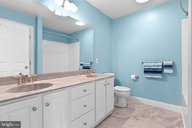 501 Bald Eagle Ct, Lancaster, PA 17601 - bathroom featuring double vanity and shower / bathtub combination