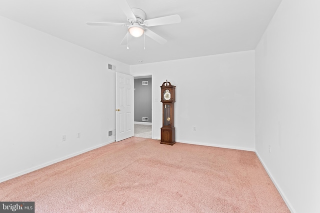 501 Bald Eagle Ct, Lancaster, PA 17601 - carpeted spare room with a ceiling fan and baseboards