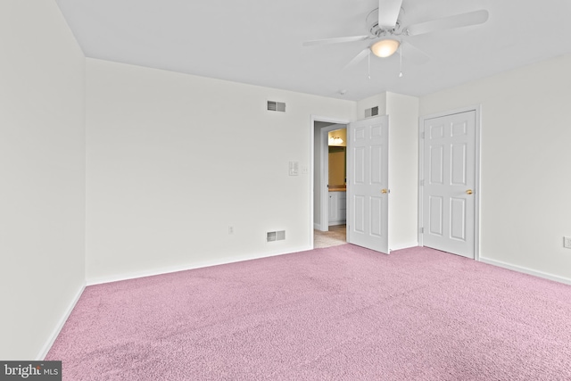 501 Bald Eagle Ct, Lancaster, PA 17601 - unfurnished bedroom featuring light colored carpet and ceiling fan