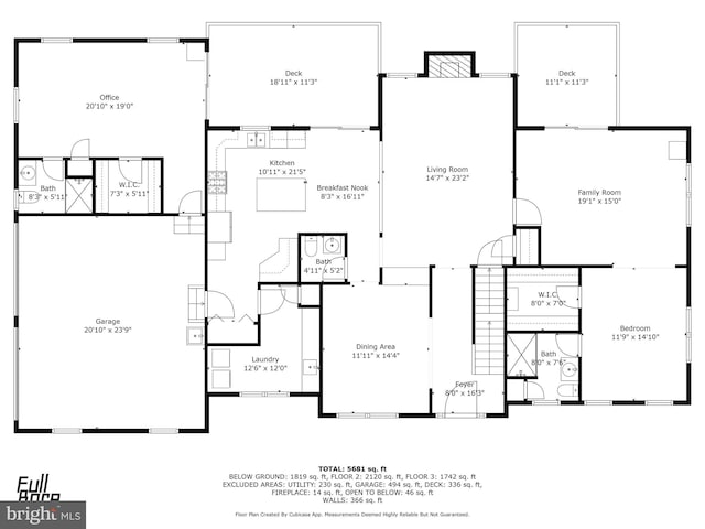 501 Bald Eagle Ct, Lancaster, PA 17601 - view of floor plan / room layout