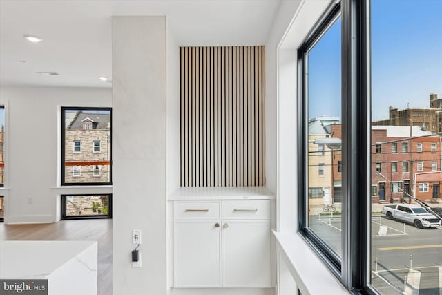 919 S 11th St Unit A, Philadelphia, PA 19147 - detailed view of wood finished floors and recessed lighting