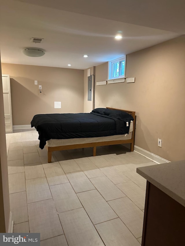 4627 12th St NE, Washington, DC 20017 - bedroom with electric panel and recessed lighting