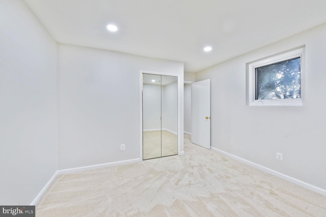 1517 Tuba Ct, Vienna, VA 22182 - unfurnished bedroom featuring carpet floors and recessed lighting