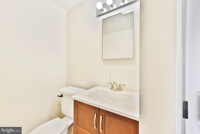1517 Tuba Ct, Vienna, VA 22182 - half bathroom featuring toilet and vanity