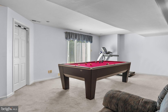 24 Rosette Ln, Richboro, PA 18954 - playroom with billiards table and carpet