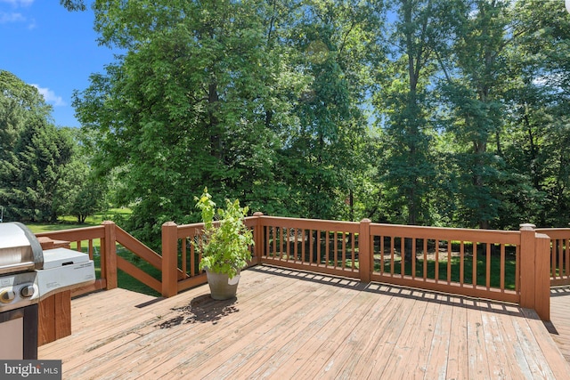 24 Rosette Ln, Richboro, PA 18954 - wooden terrace featuring grilling area
