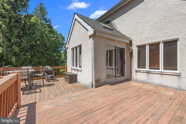 24 Rosette Ln, Richboro, PA 18954 - deck featuring outdoor dining space