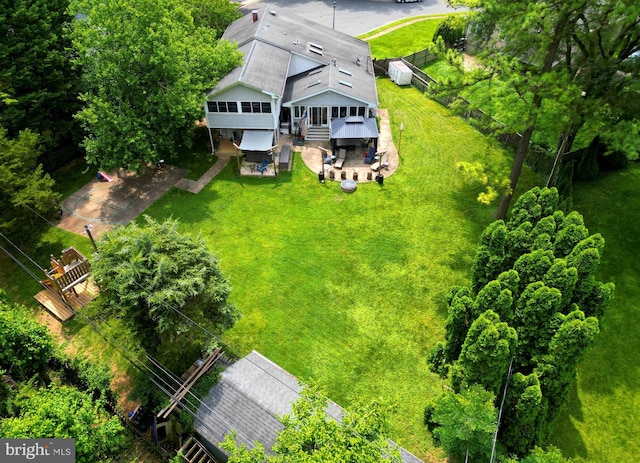 802 Streambank Ct, Baltimore, MD 21286 - view from above of property