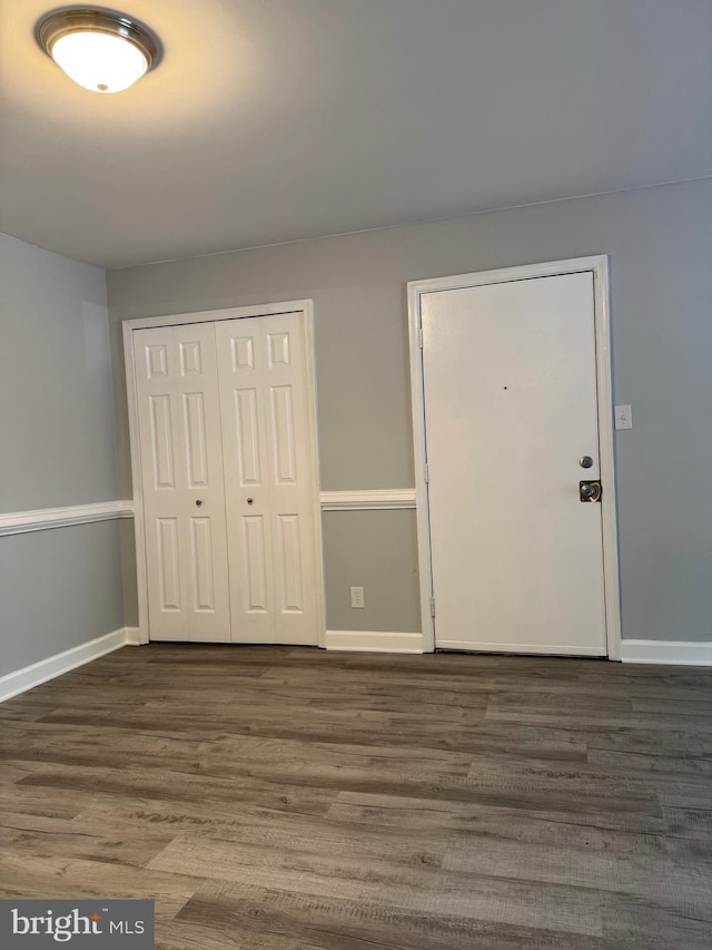 202 Grosvenor Lane 72 ( Apt. 3), Stafford, VA 22556 - unfurnished bedroom featuring wood finished floors and a closet