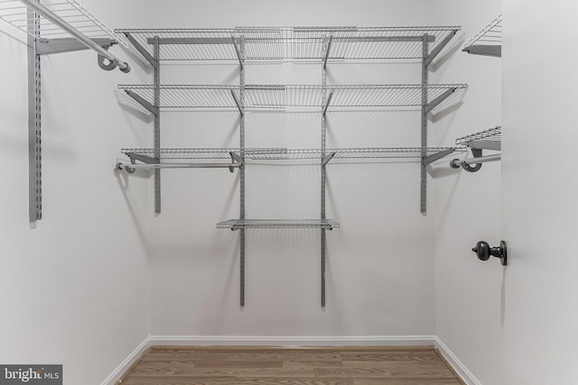 3460 Summit Ct NE Unit 3460, Washington, DC 20018 - walk in closet with wood finished floors