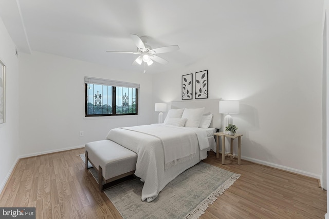 3460 Summit Ct NE Unit 3460, Washington, DC 20018 - bedroom with light wood-style flooring and ceiling fan