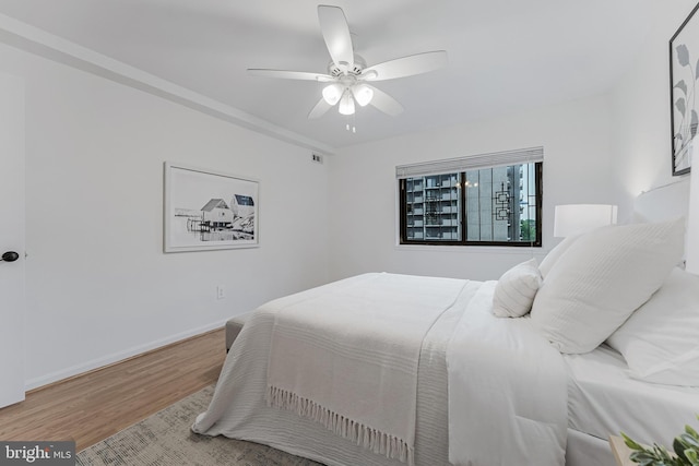 3460 Summit Ct NE Unit 3460, Washington, DC 20018 - bedroom with wood finished floors and ceiling fan