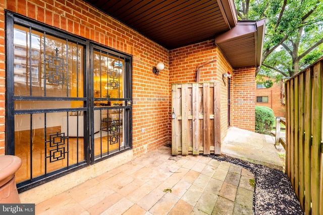 3460 Summit Ct NE Unit 3460, Washington, DC 20018 - view of patio featuring french doors