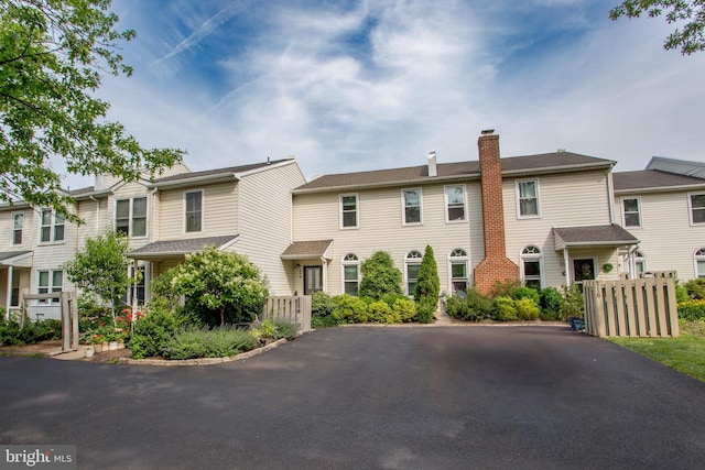 114 Pipers Pl, Chalfont, PA 18914 - multi unit property featuring a chimney and asphalt driveway