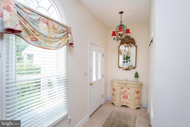 114 Pipers Pl, Chalfont, PA 18914 - foyer featuring healthy amount of natural light and light tile patterned flooring