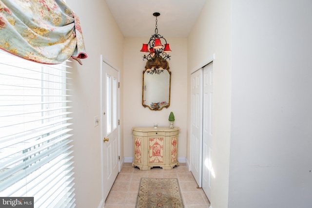 114 Pipers Pl, Chalfont, PA 18914 - hallway with light tile patterned floors and healthy amount of natural light