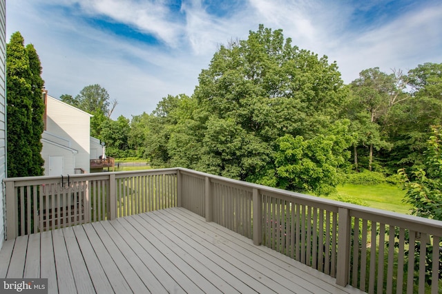 114 Pipers Pl, Chalfont, PA 18914 - view of deck